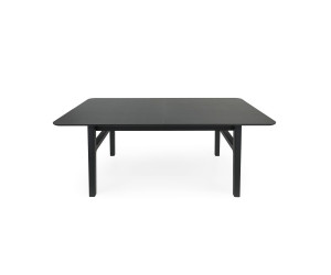 Butterfly valgomasis stalas (Išskleidžiamas) (Juodas)